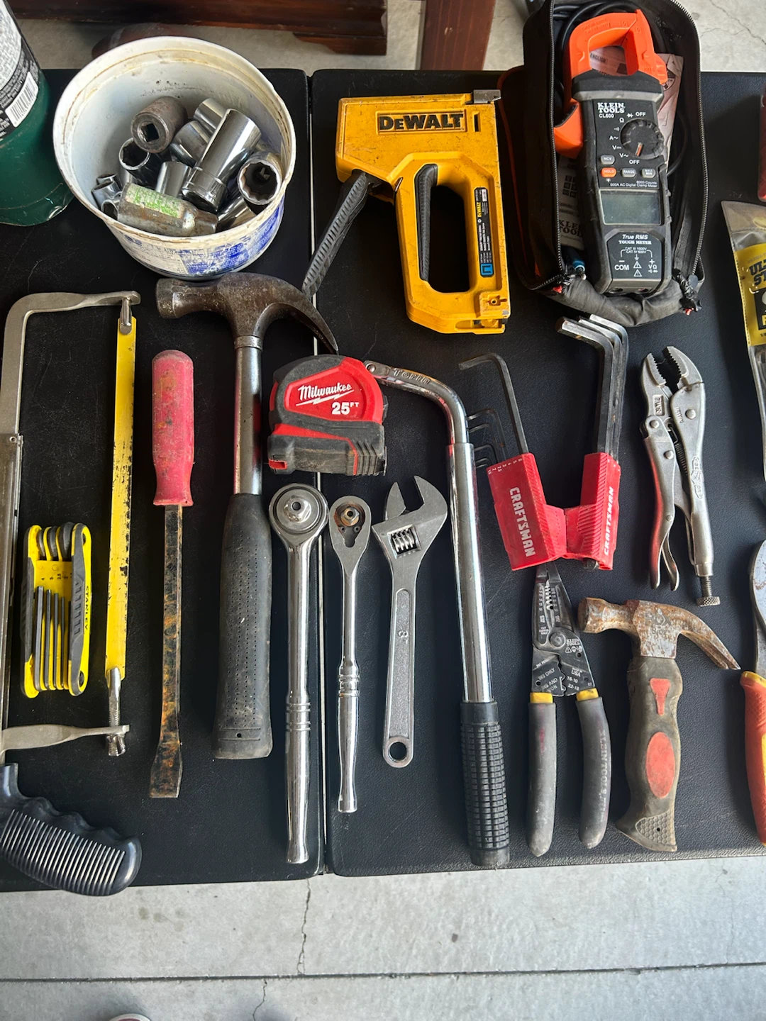 Milwaukee, DeWalt, Craftsman, and Klein  Hand Tool Lot - photo 3