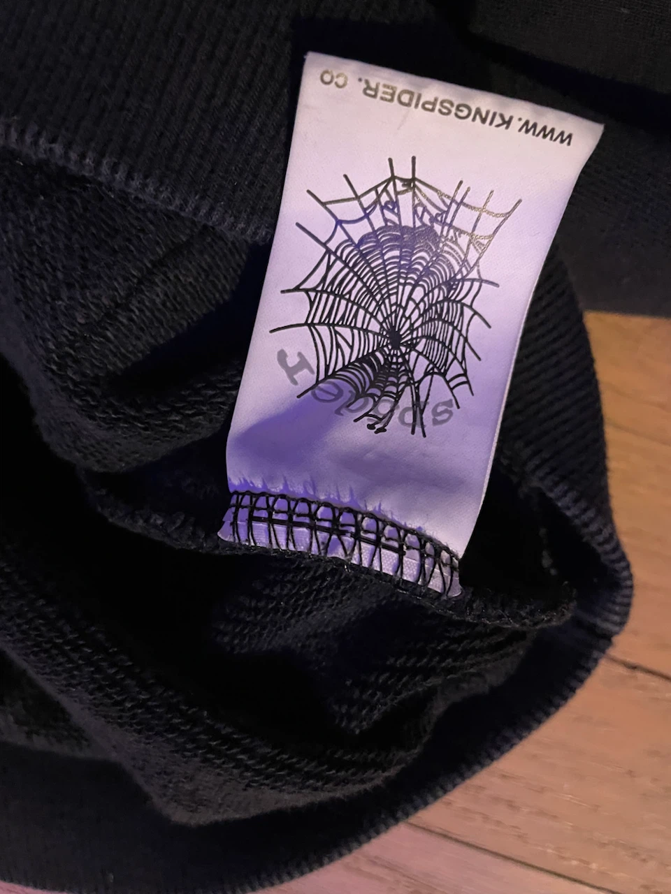 SP5DER Black Hoodie - photo 3