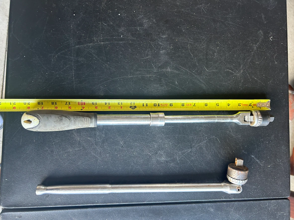 1/2” drive Extendable and Standard Breaker Bar Set - photo 5