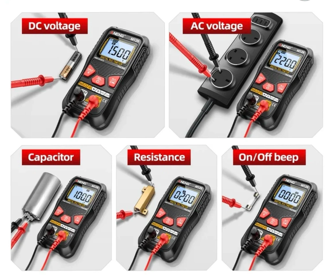 BRAND NEW ANENG M126 High Precision Digital Multimeter - photo 5