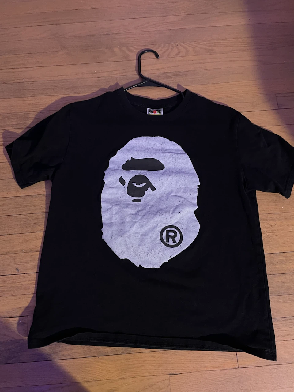 A Bathing Ape BAPE T-Shirt - Black - Size L
