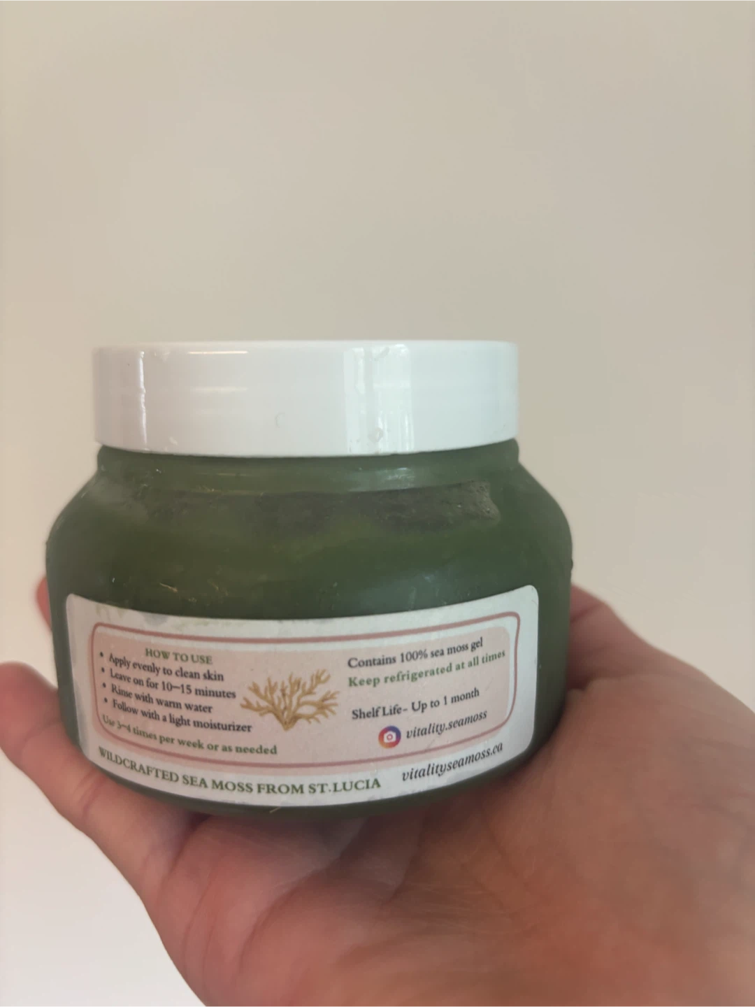 Vitality Sea Moss Face Mask - photo 4