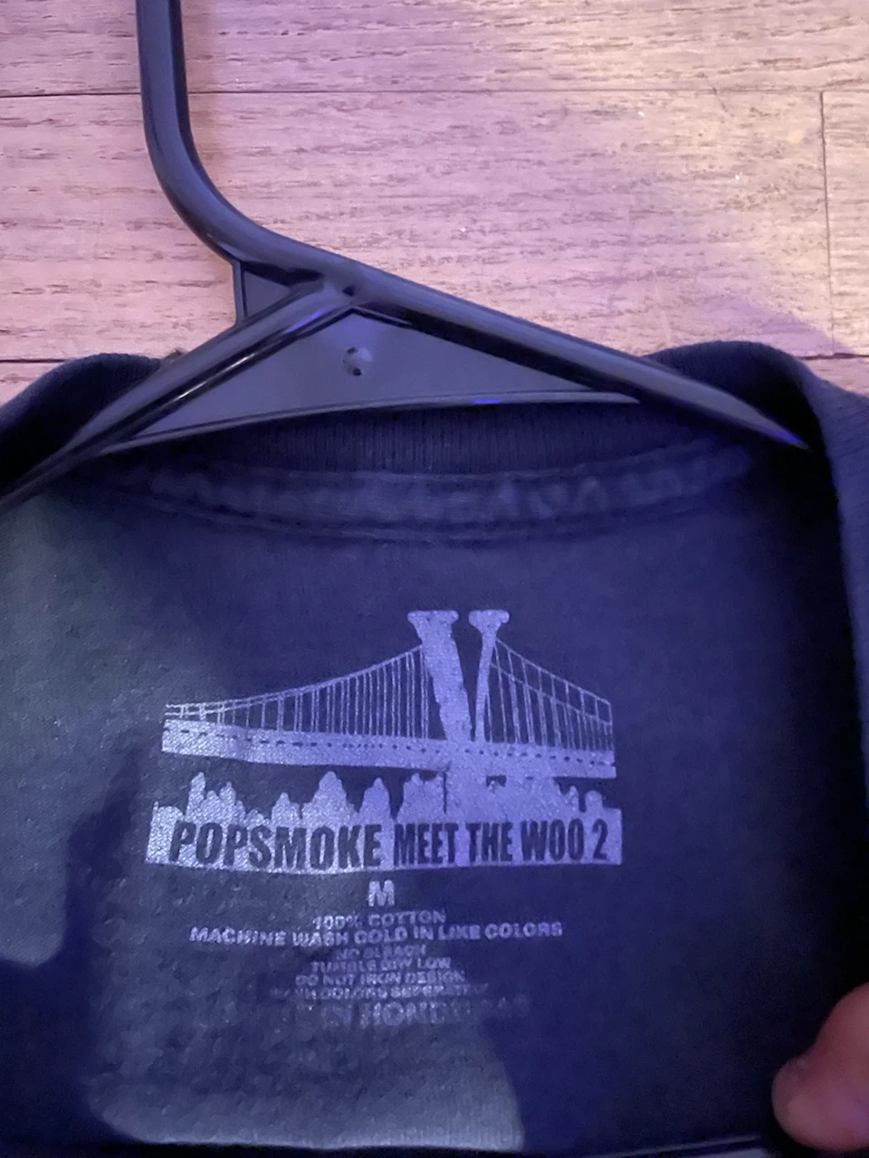 VLONE Pop Smoke Meet The Woo 2 T-Shirt - photo 3