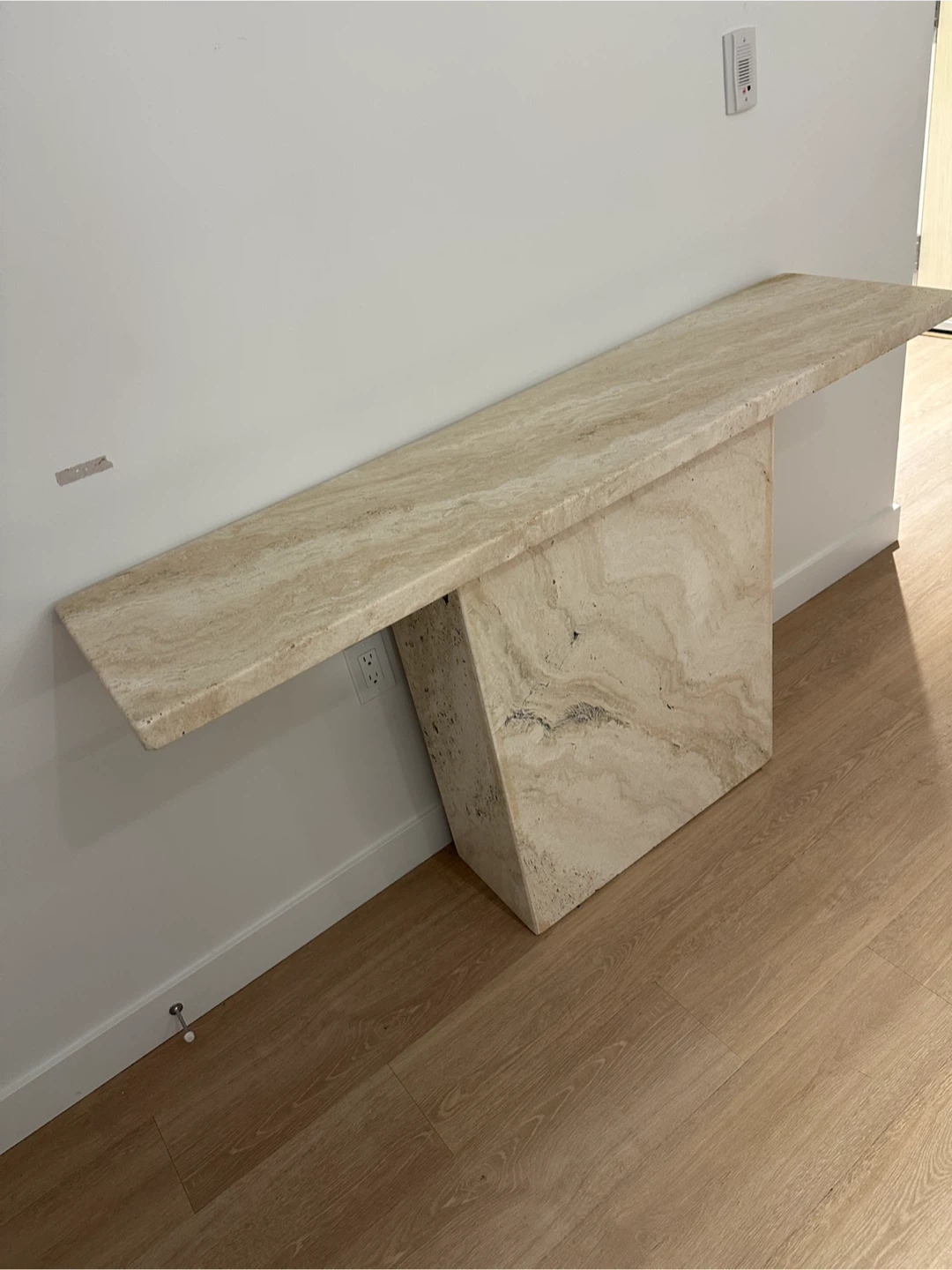 Custom Marble Console Table