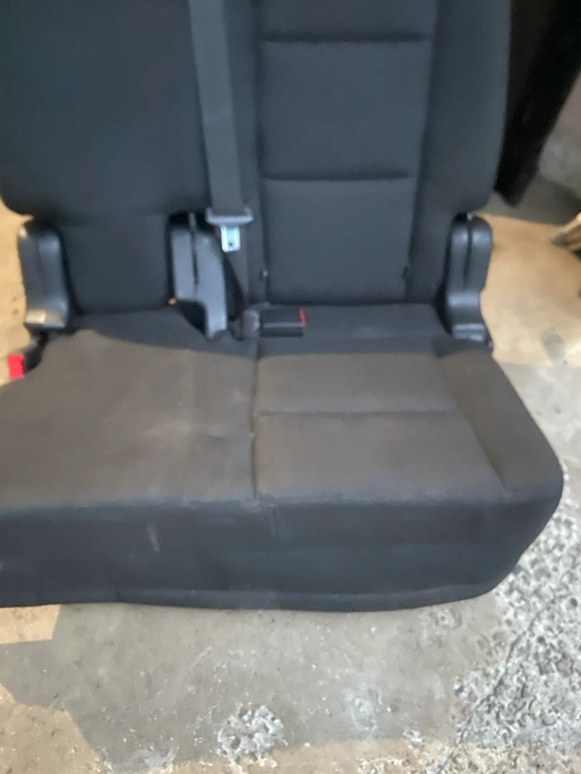 Black Car Seat with Seatbelts - photo 2