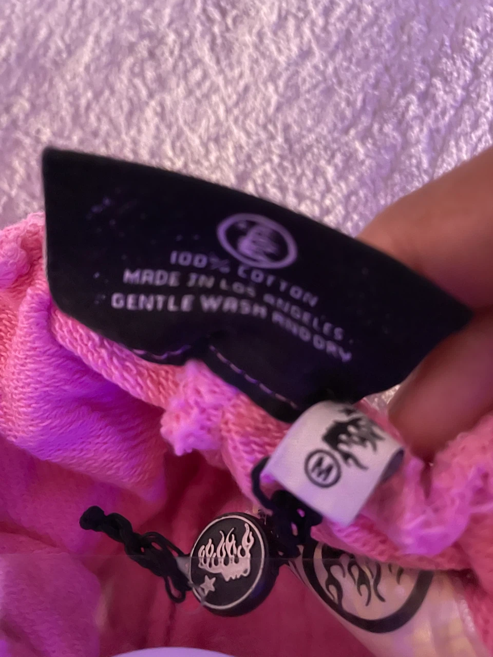 Pink Snap Button Sweatpants - photo 4