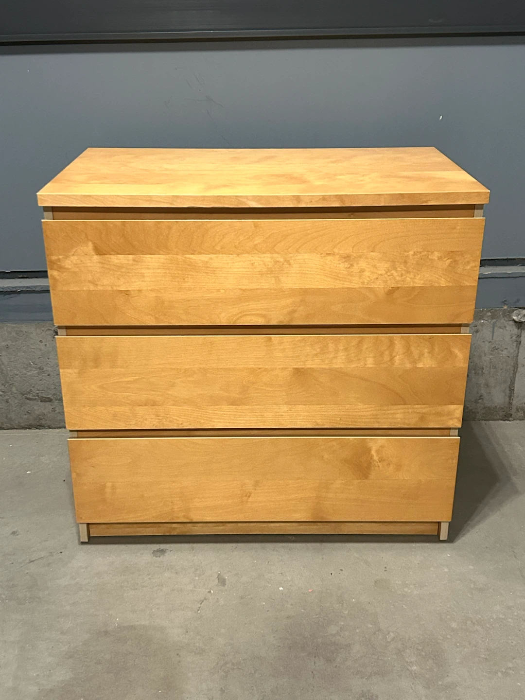 IKEA MALM dresser yellow