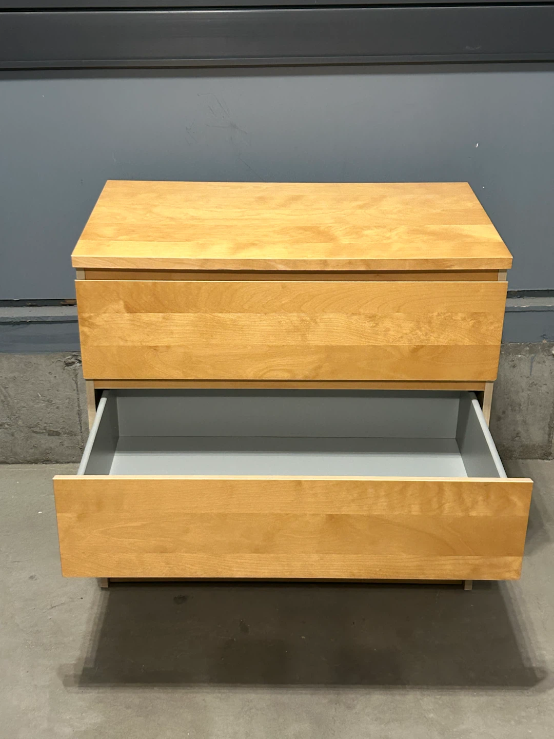 IKEA MALM dresser yellow - photo 3