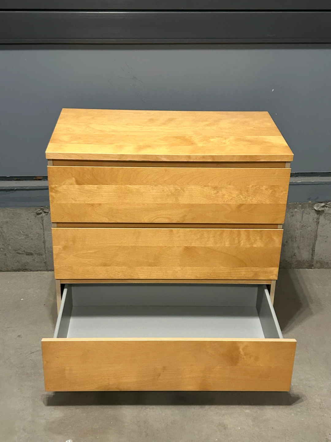 IKEA MALM dresser yellow - photo 4