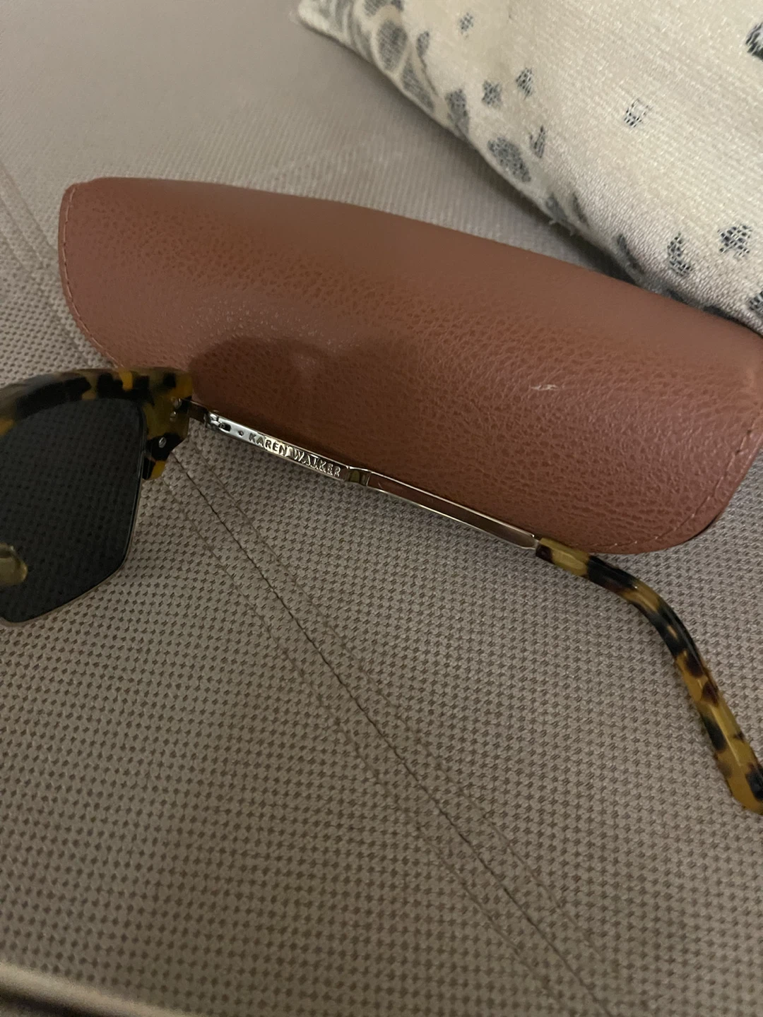 Karen Walker Sunglasses with Case - photo 5
