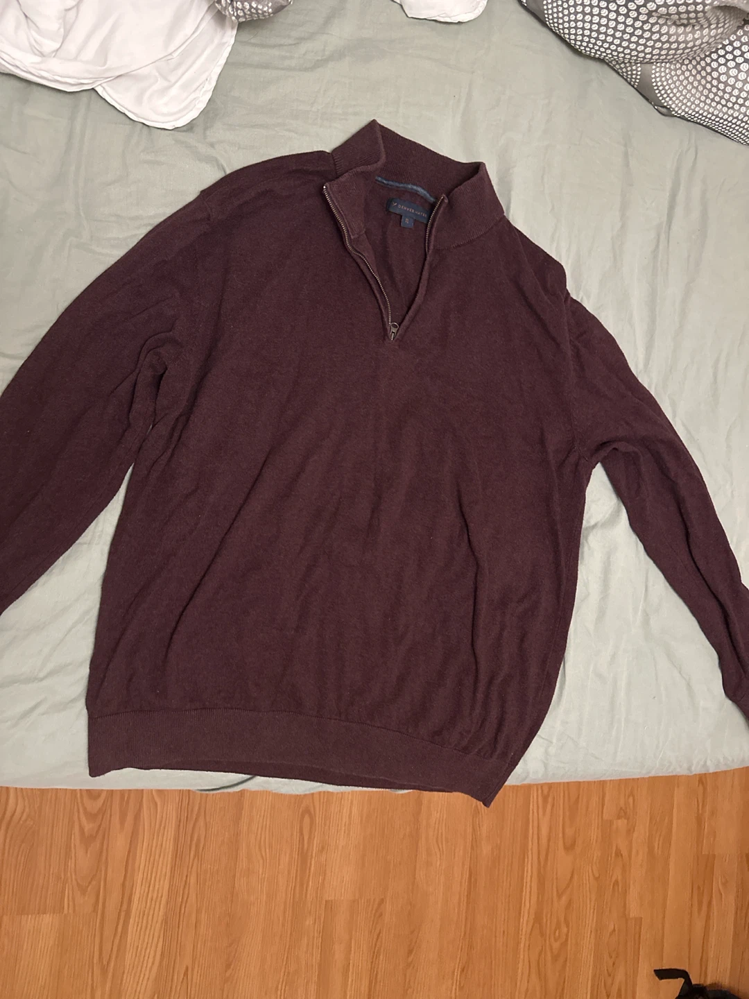 American Eagle Quarter-Zip Sweater
