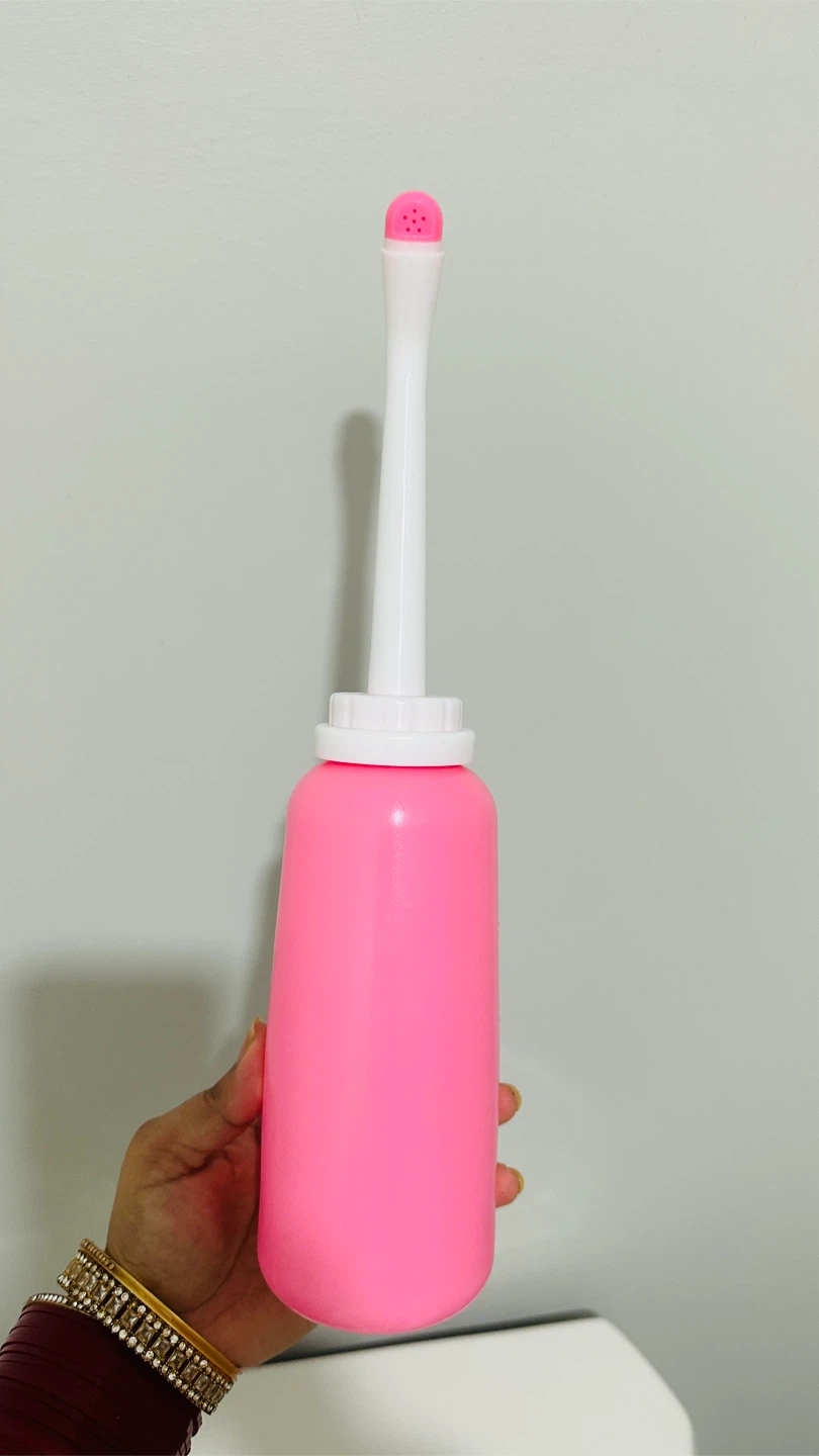 Pink Bidet postpartum care Bottle with Applicator - photo 3