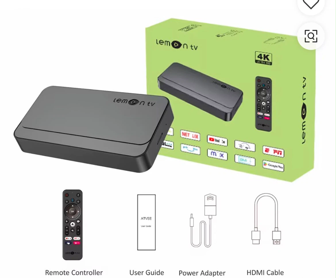 Lemon TV 4K Android TV Box