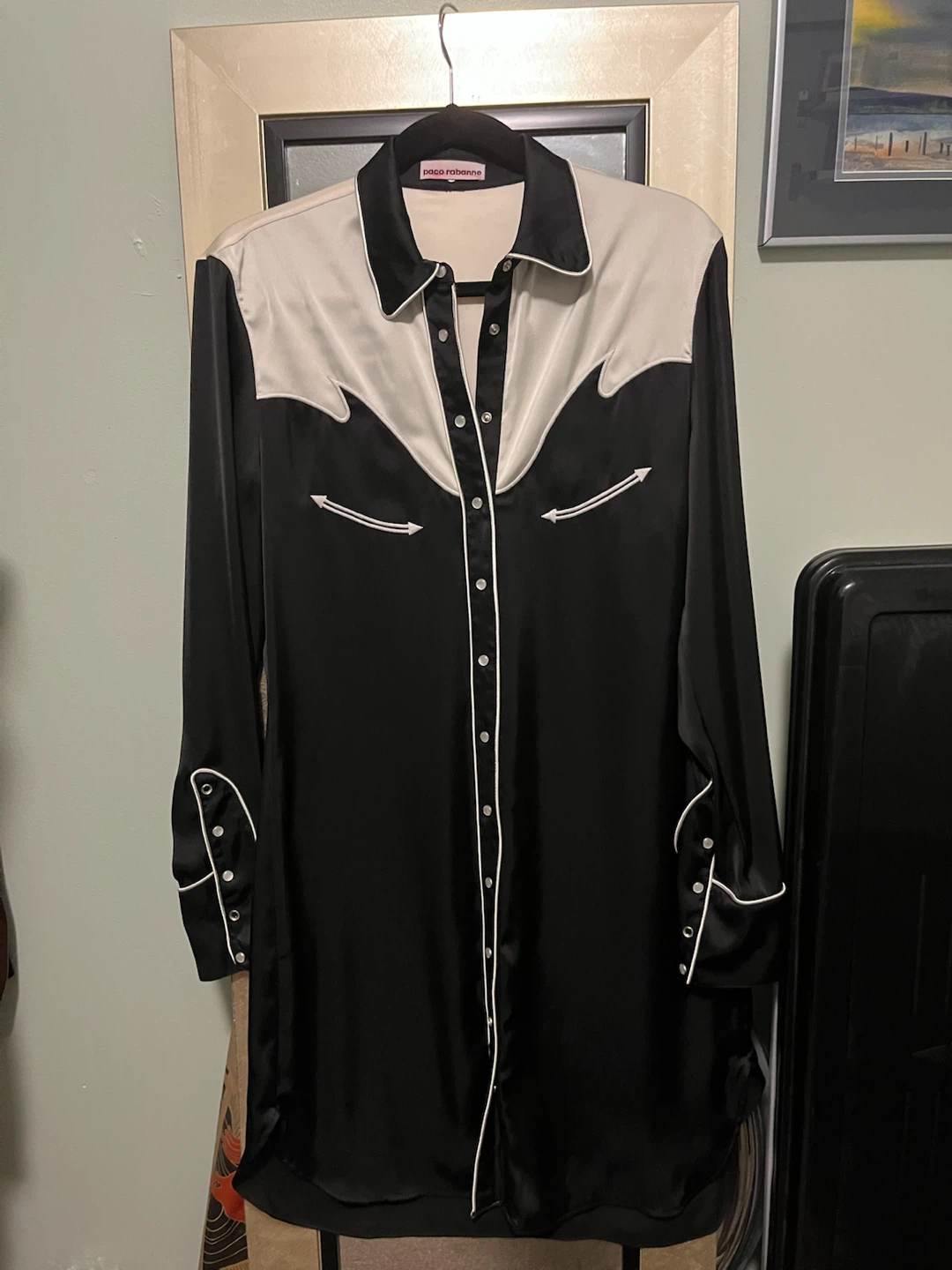 Simons Western Style Shirt Dress