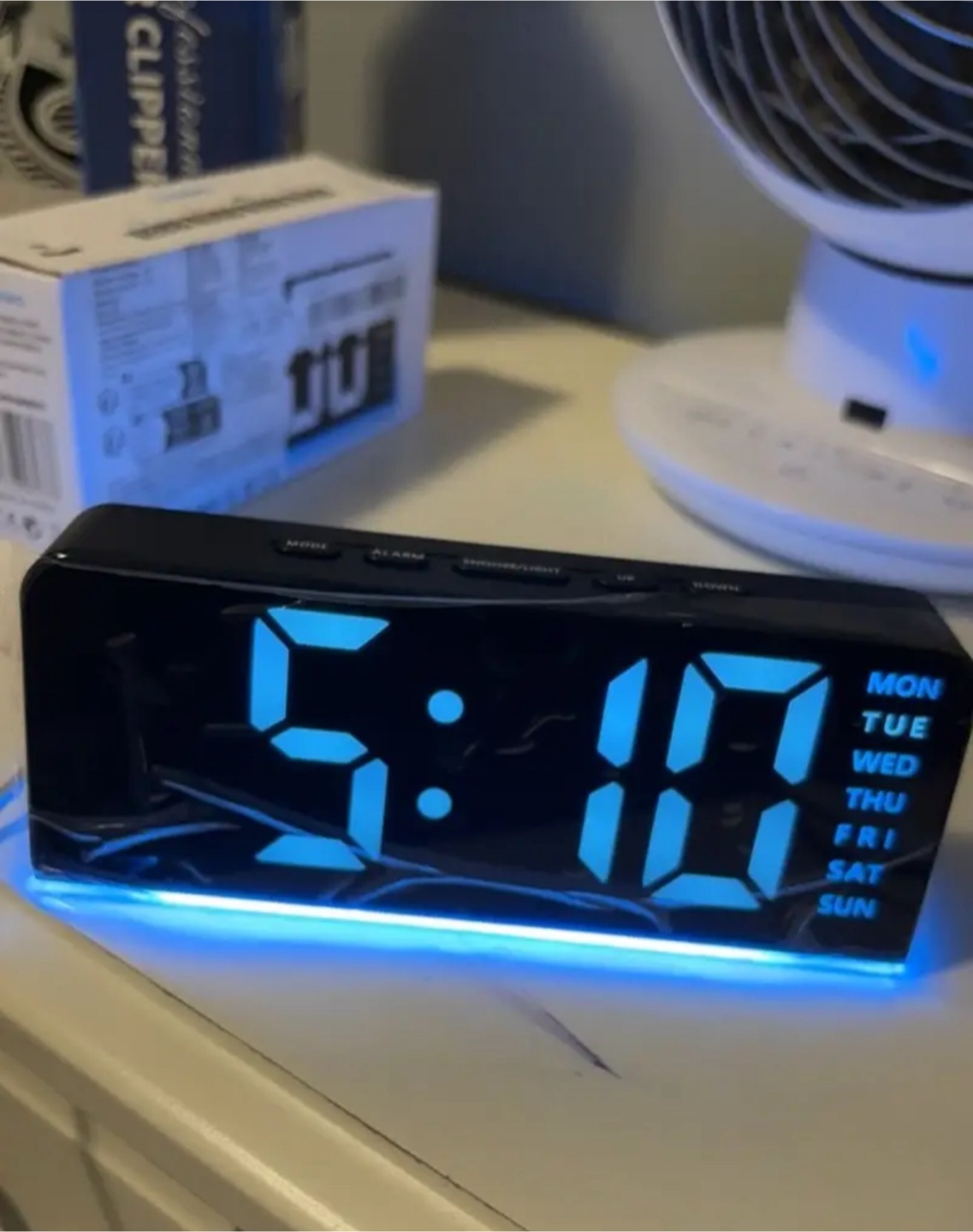 Digital Alarm Clock with LED Display