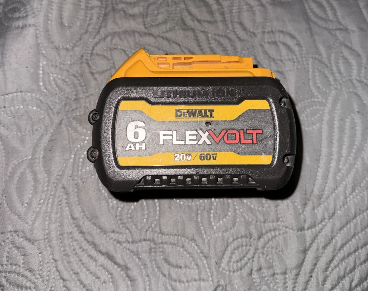 FlexVolt 6.0 ah battery