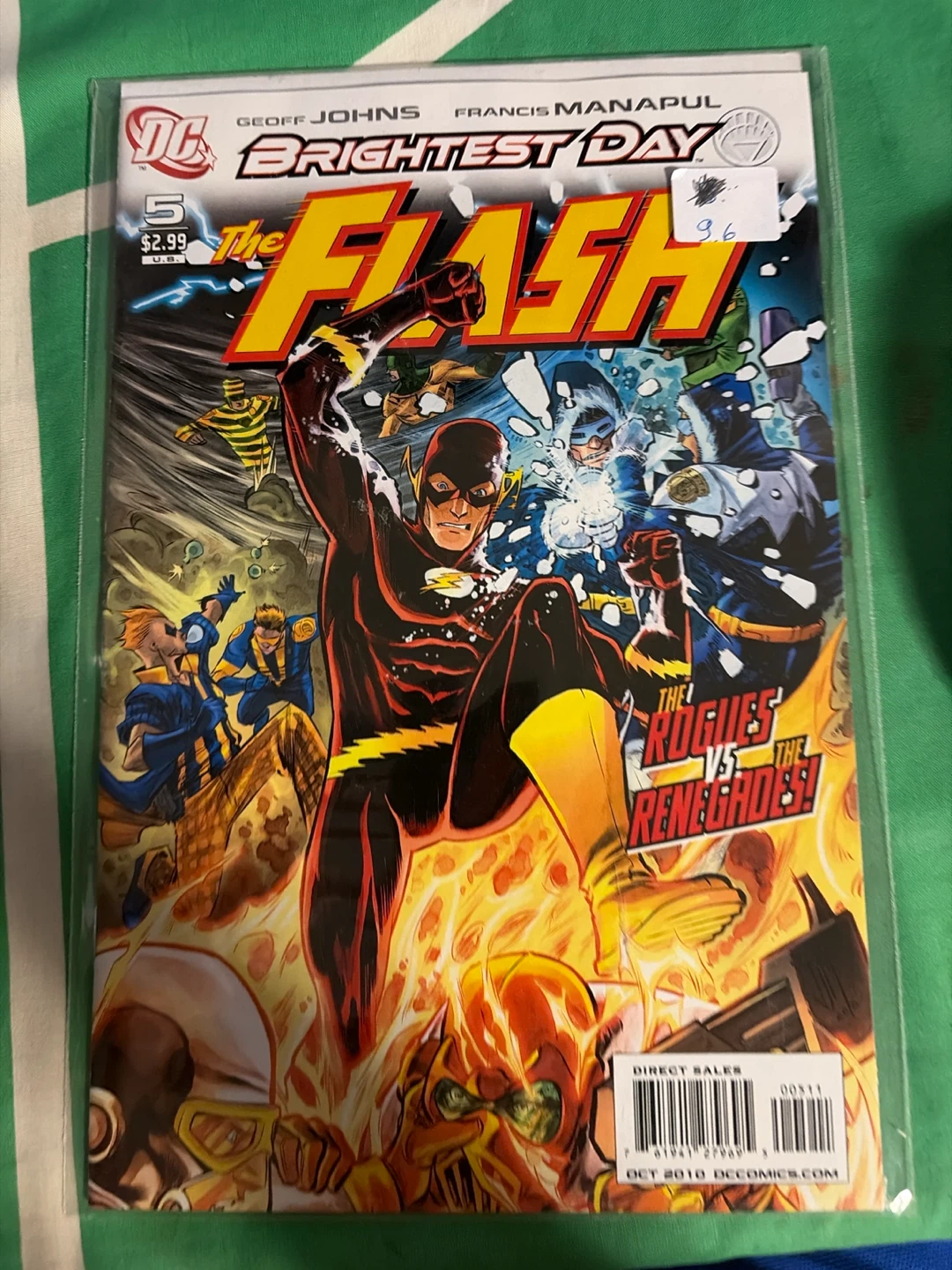 The Flash: Brightest Day #5 Comic Book