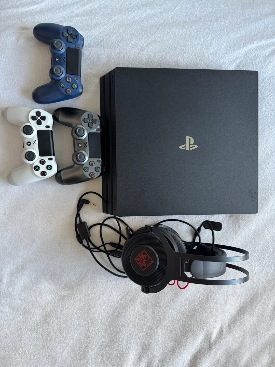 PlayStation 4 Pro Console Bundle with Games and Headset