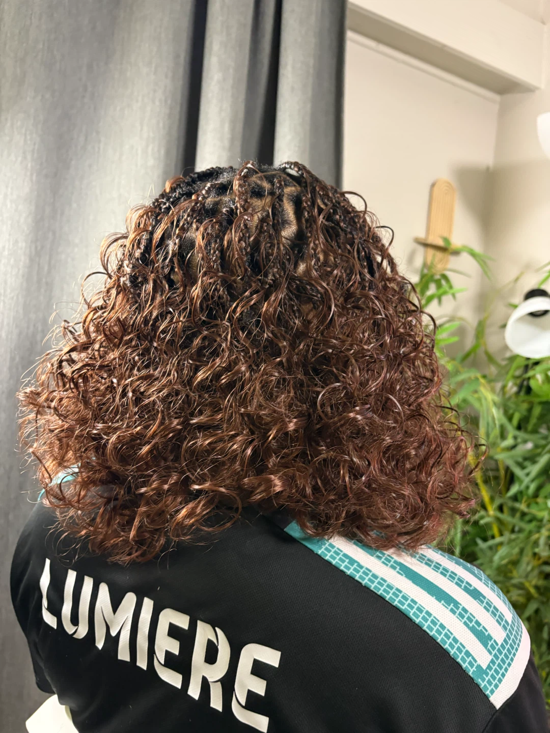 Curly Braided Hairstyle - photo 2
