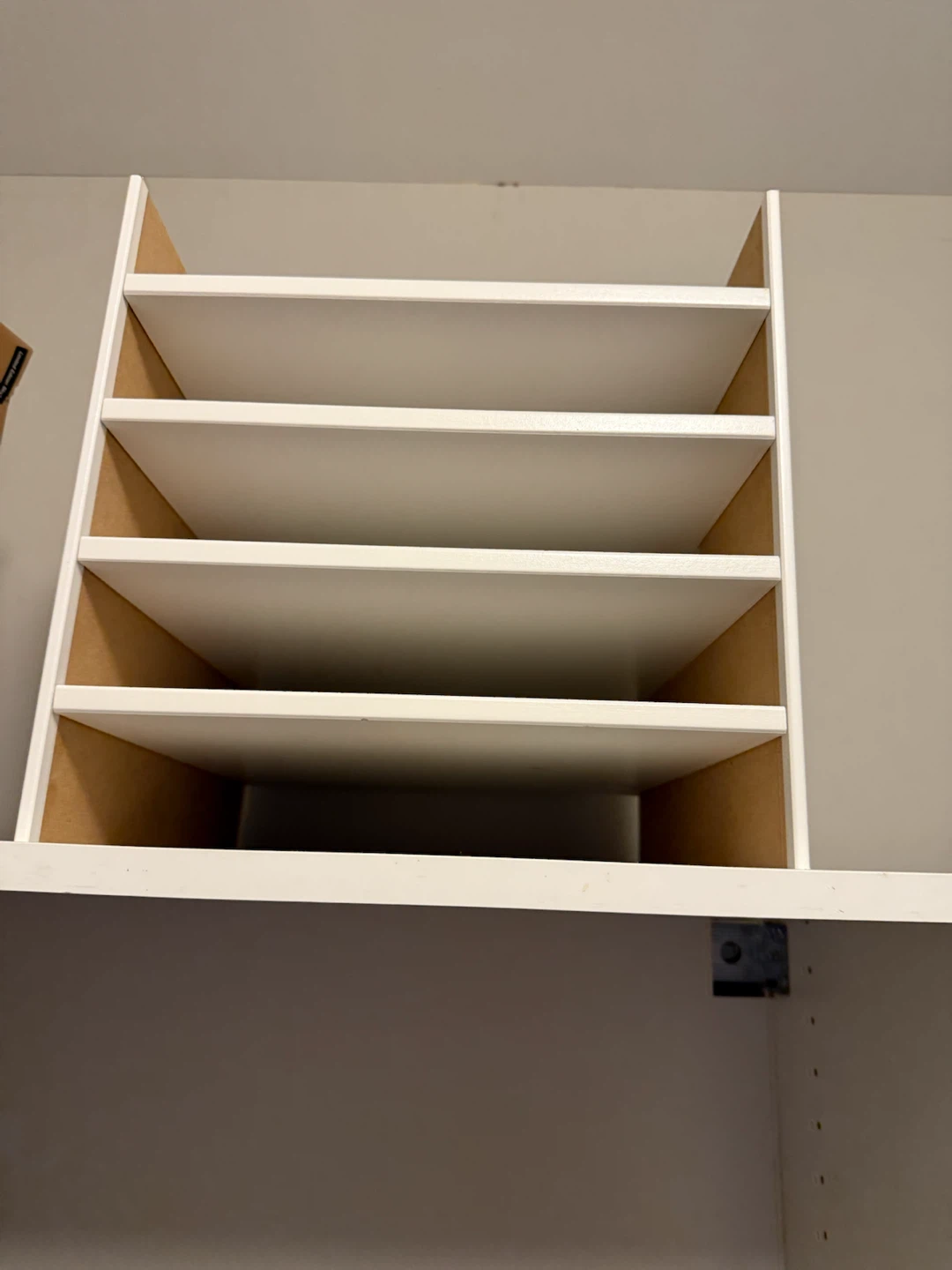 White 5-Tier Shelf Organizer