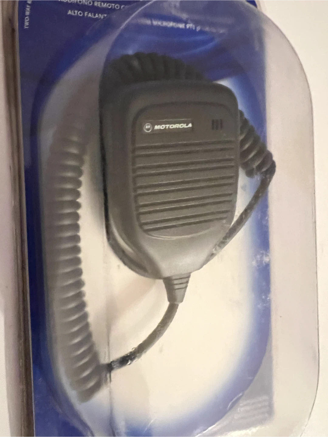 Motorola Remote Speaker with Push-to-Talk Microphone - photo 2