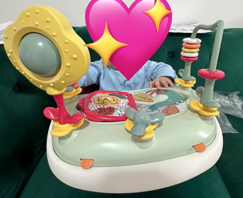 baby snug floor seat with detachable activity tray - photo 3