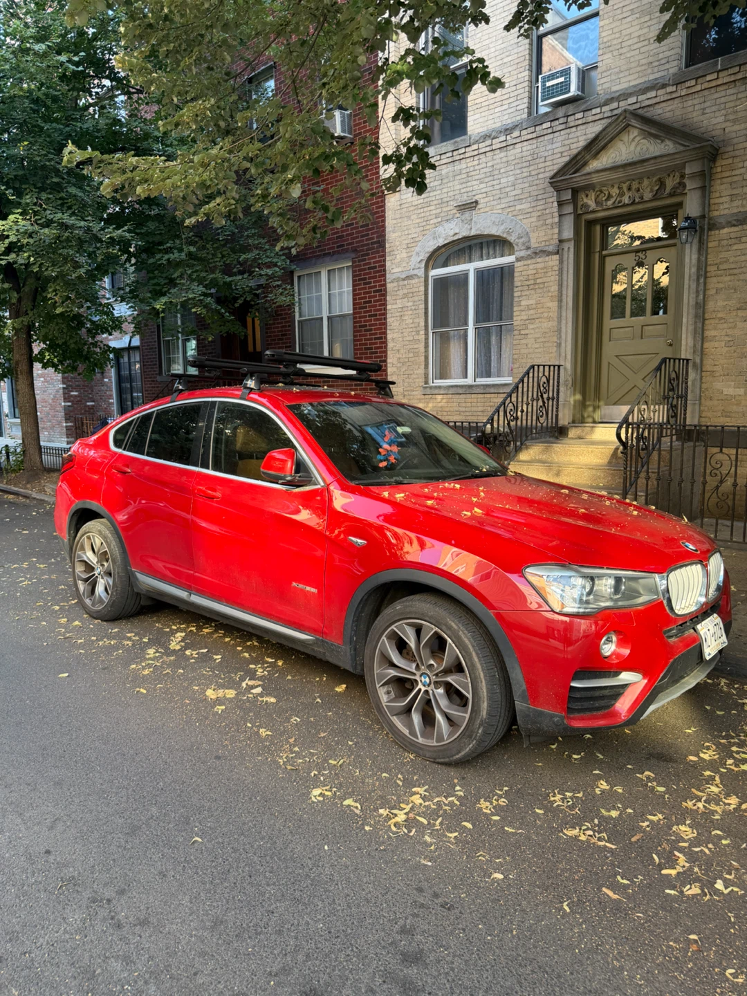 Red BMW X4 with Roof Rack - photo 5