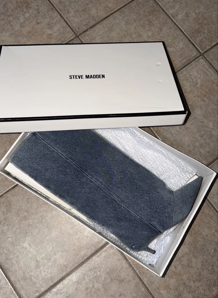 Steve Madden Women's LUCA-D Denim Fab Boots - photo 5