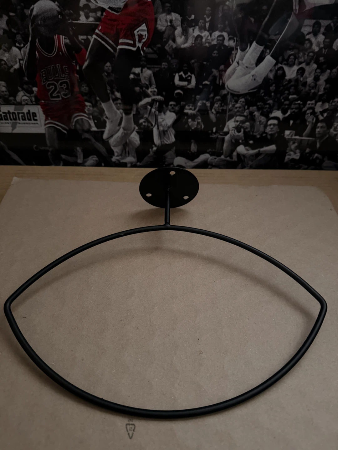Metal football wall holder - photo 2