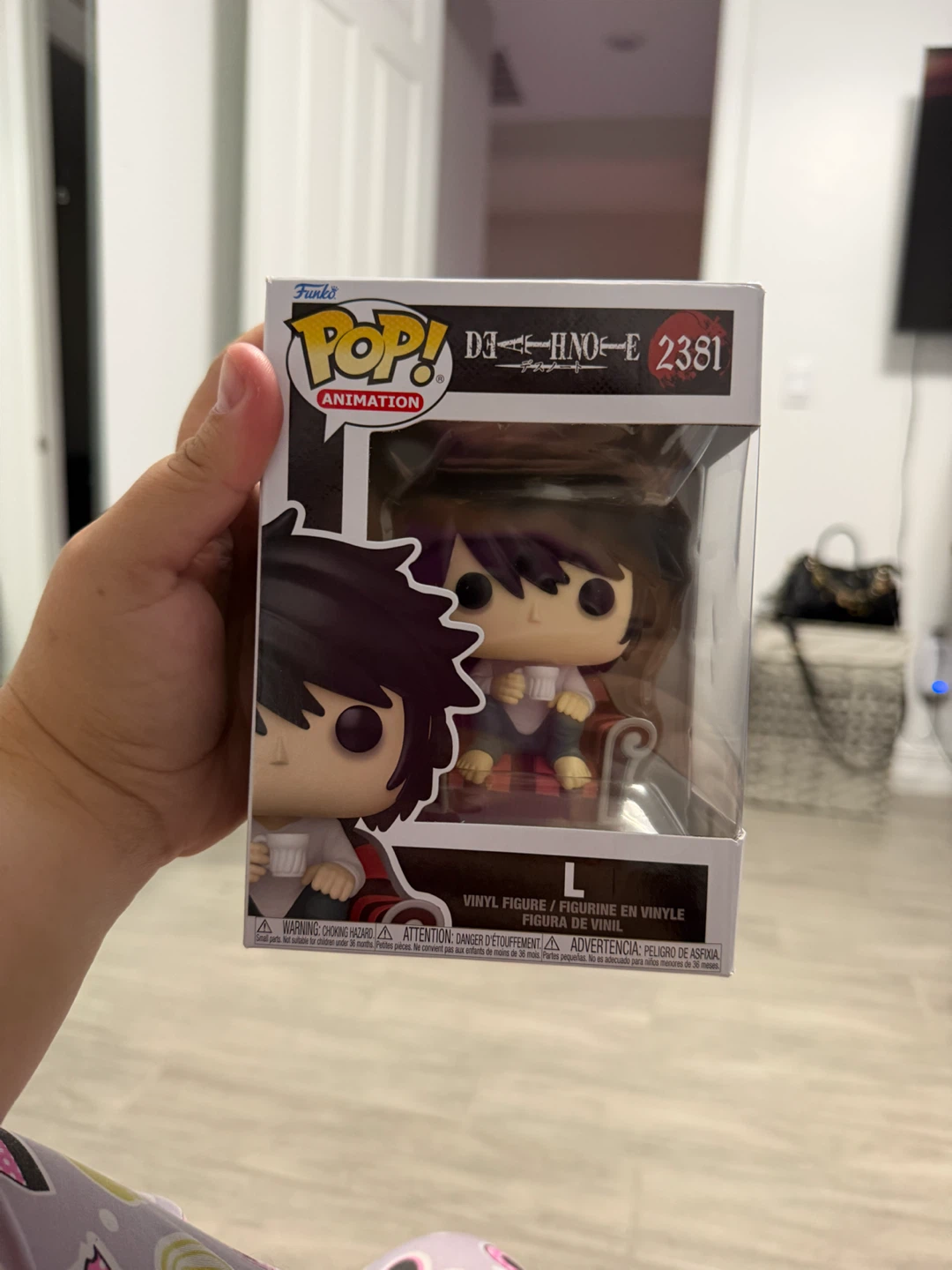 Funko Pop! Animation Death Note L Vinyl Figure #2381