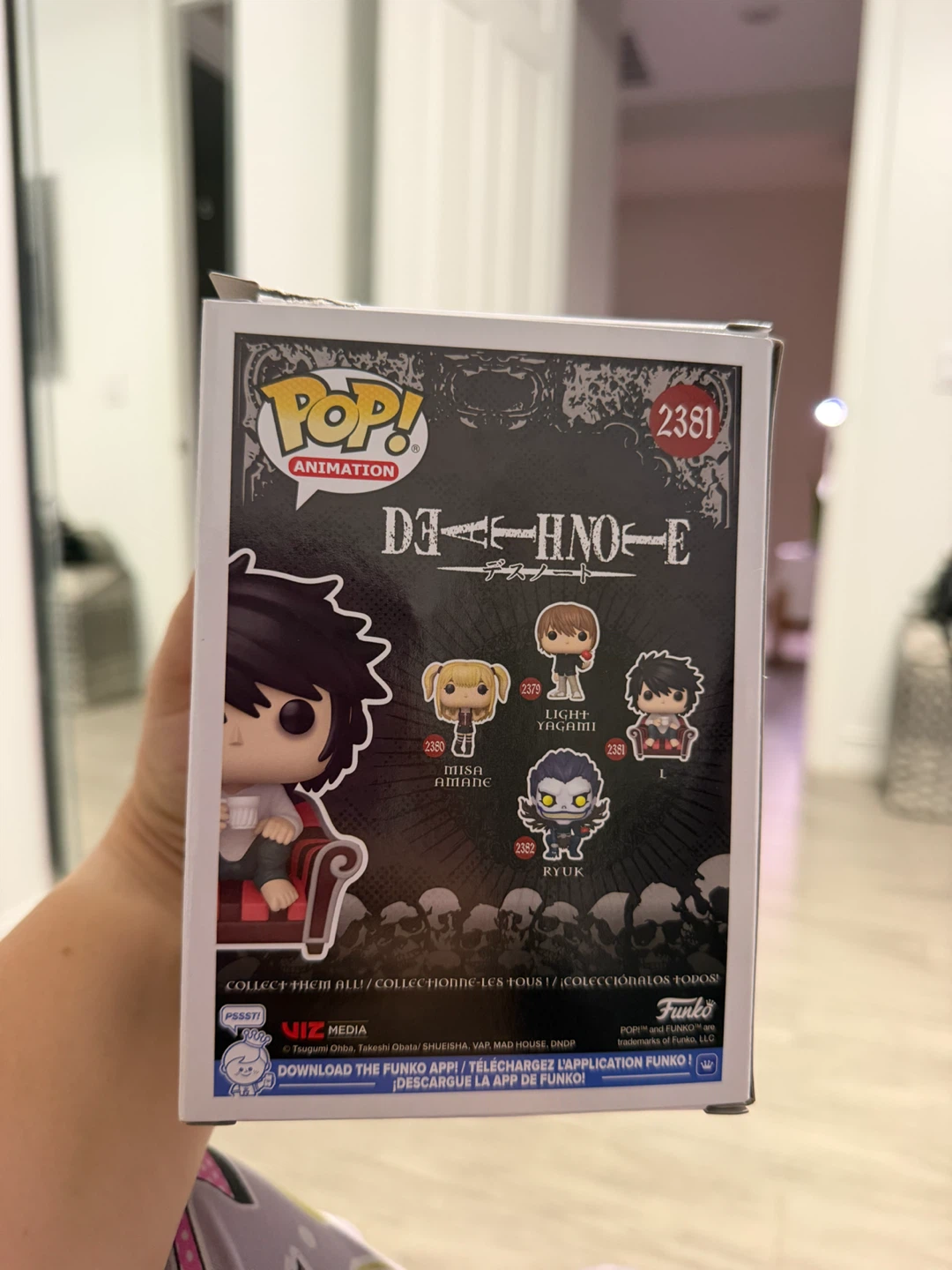Funko Pop! Animation Death Note L Vinyl Figure #2381 - photo 3