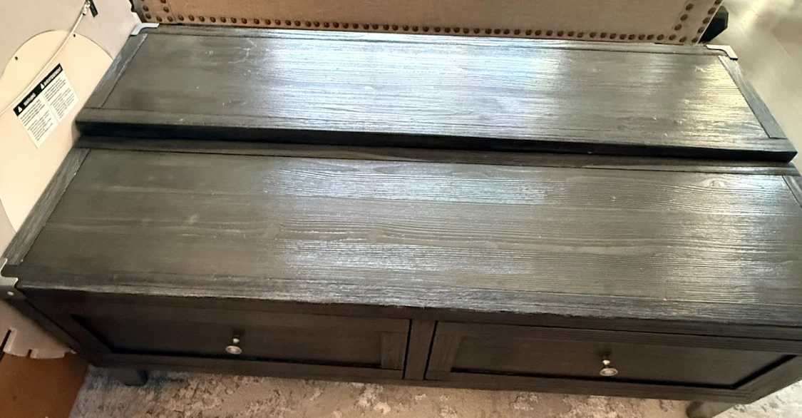 Lift Top Coffee Table with 2 Drawers - photo 5