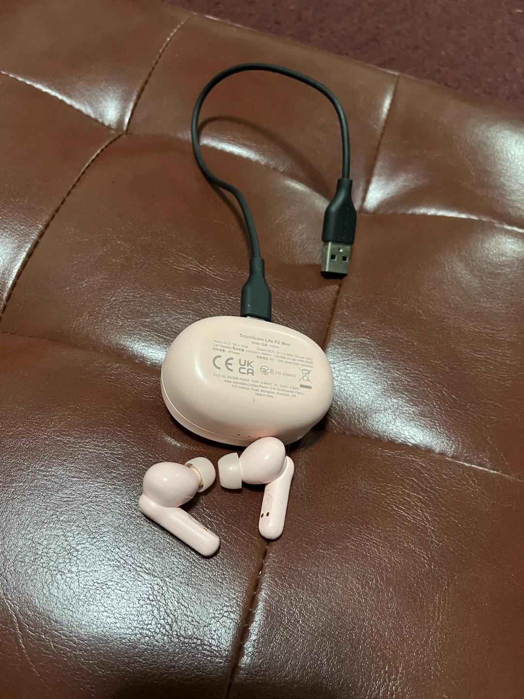 Soundcore Life P2 Mini True Wireless Earbuds - Pink - photo 4