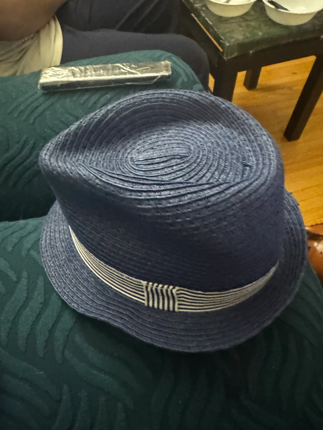 Joe Fresh Blue Straw Hat
