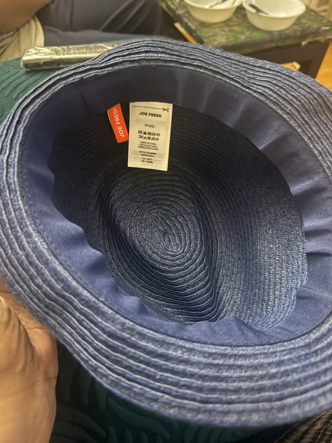Joe Fresh Blue Straw Hat - photo 3