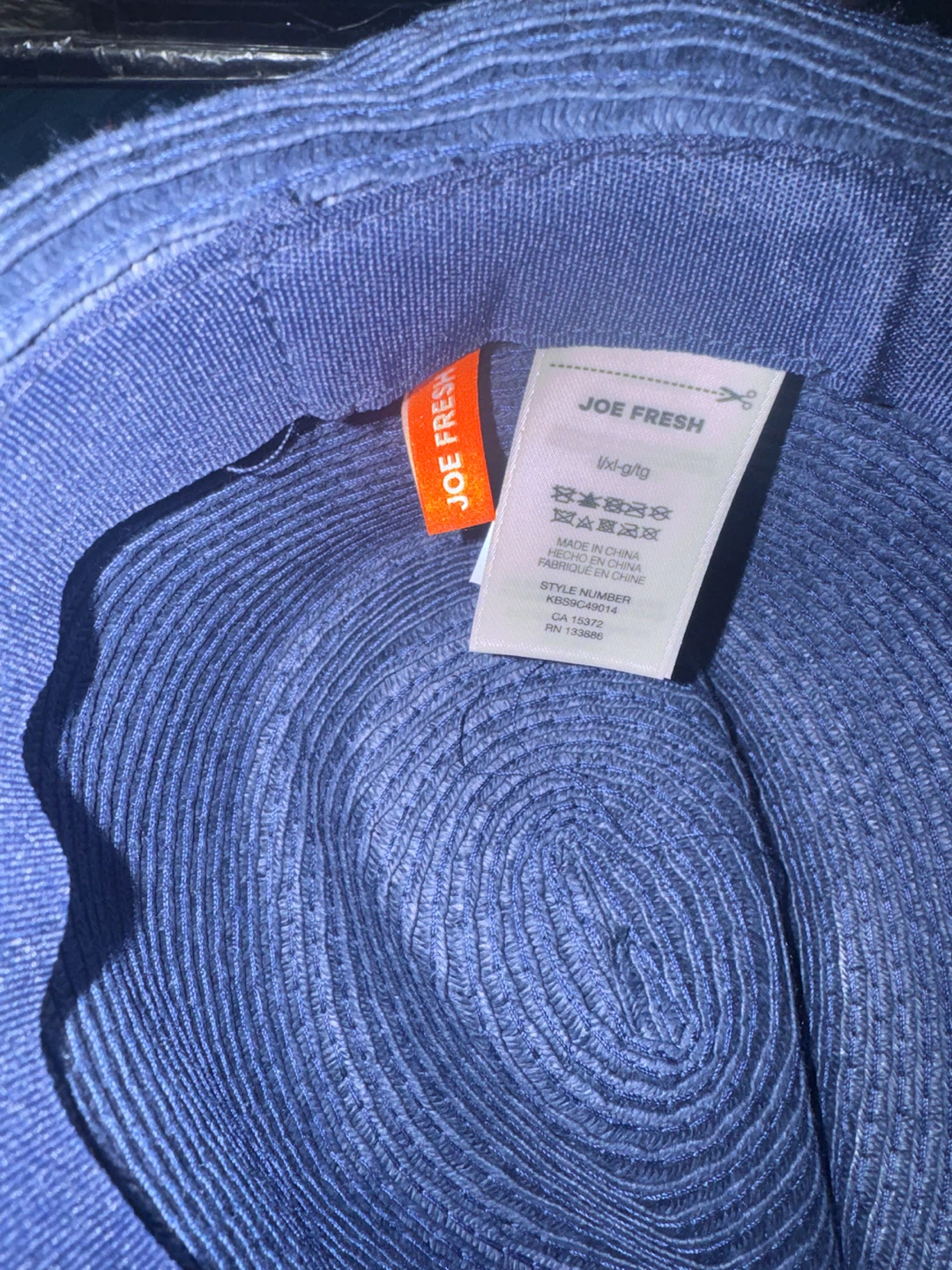 Joe Fresh Blue Straw Hat - photo 4