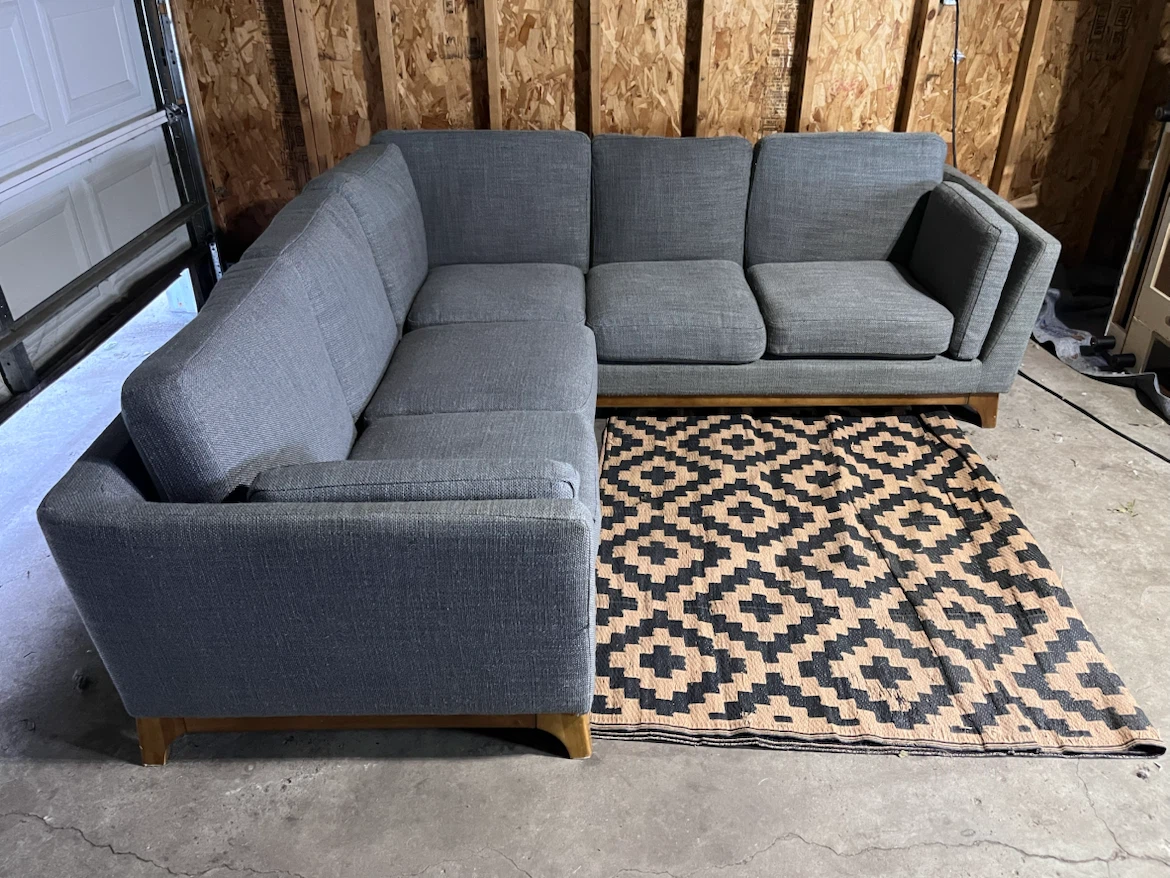 🚚FREE DELIVERY- Article Gray Ceni Sectional Sofa - photo 2
