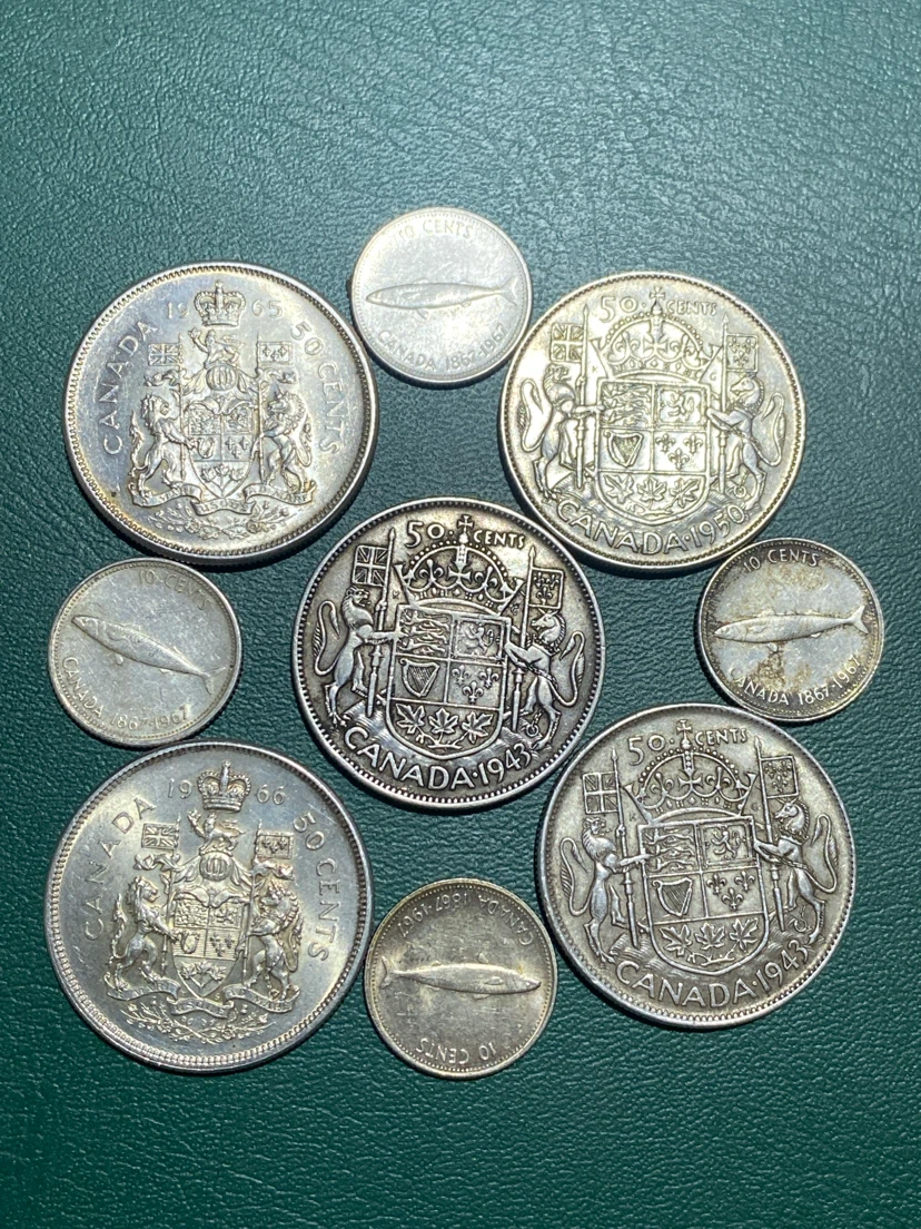 Collection of Canadian Silver Coins
