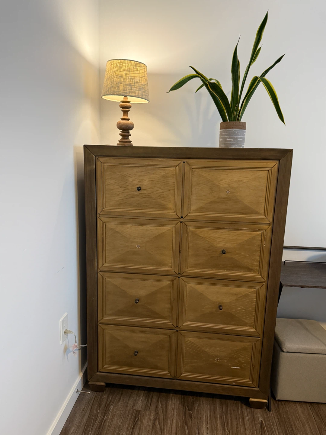 Wooden Dresser with 8 Drawers - photo 2