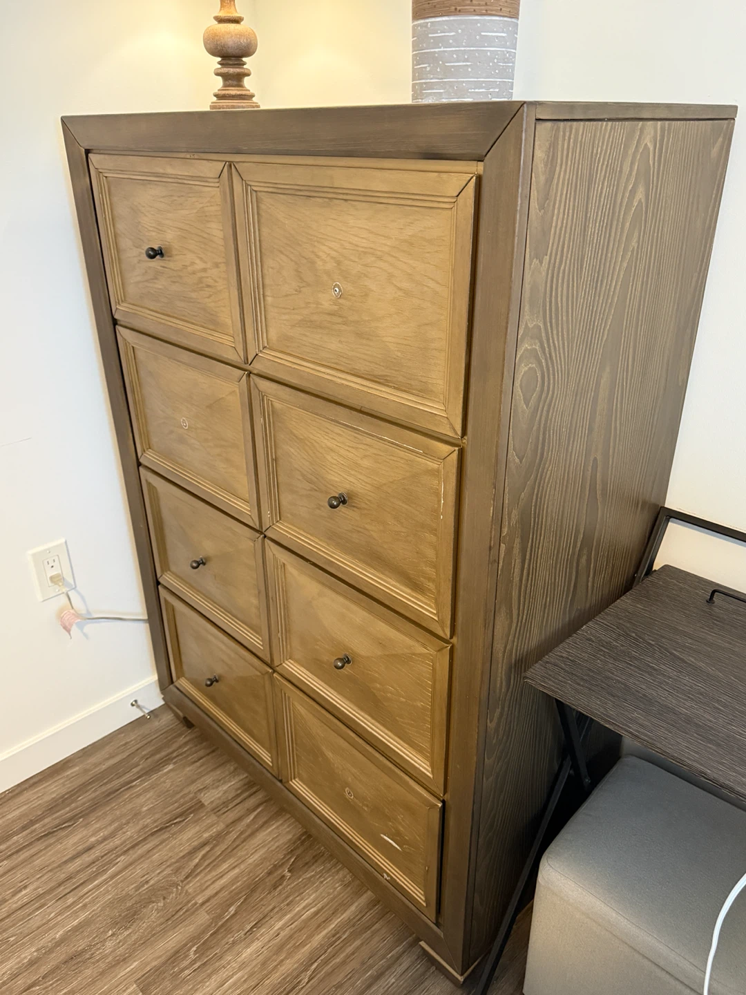 Wooden Dresser with 8 Drawers - photo 3