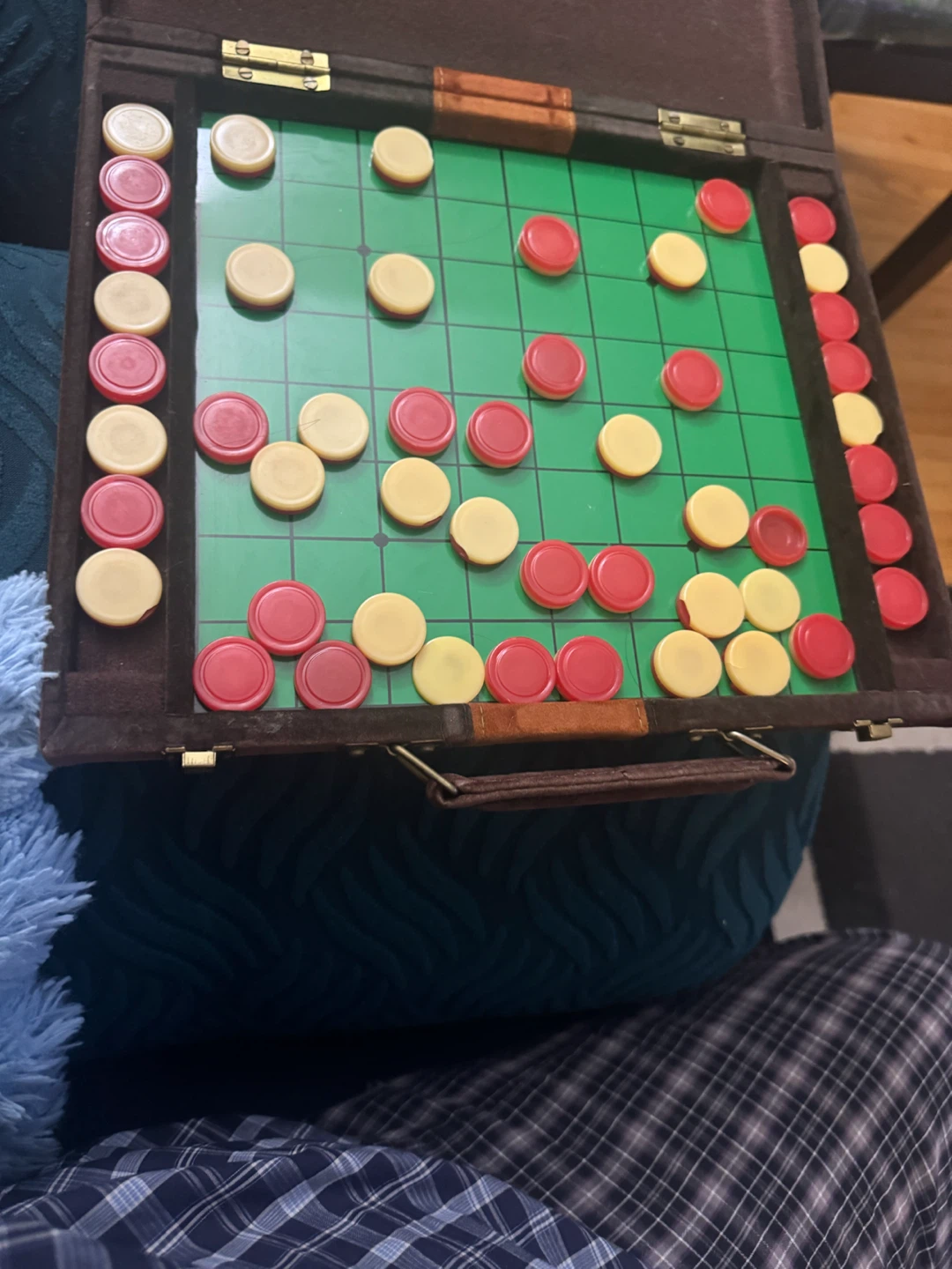 Vintage Travel Board Game Set with Pieces - photo 2