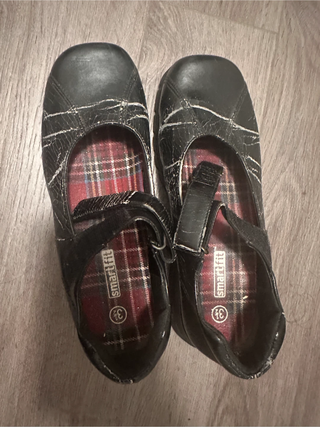 Black Smartfit Mary Jane Shoes