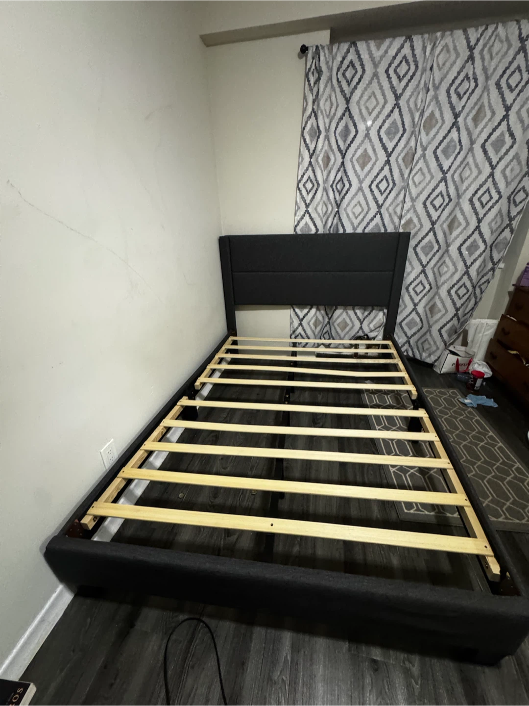 Double Bed Frame and Full Size Mattress (Can be sold Separately) - photo 2