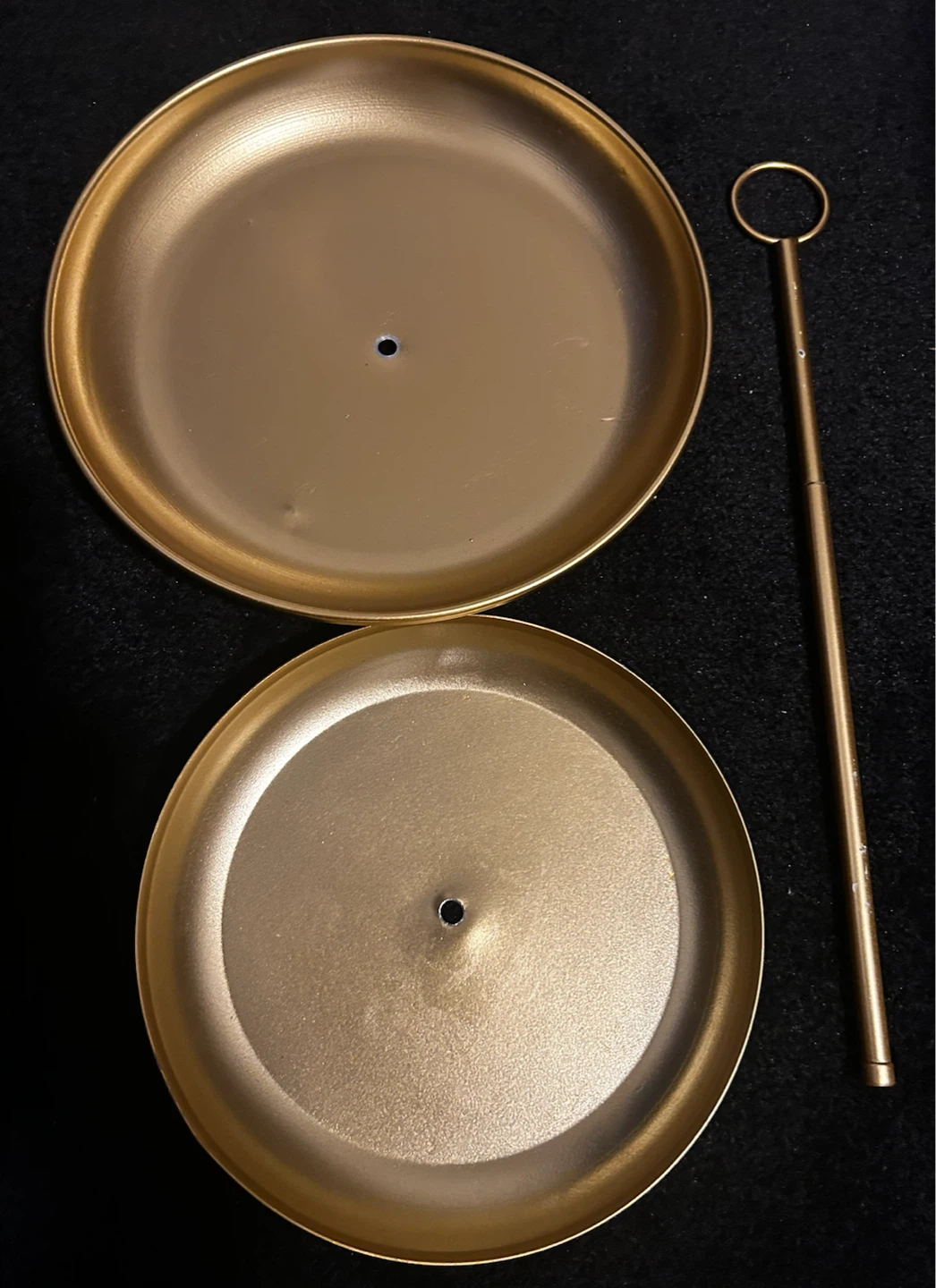 Gold Two-Tiered Serving Stand - photo 2