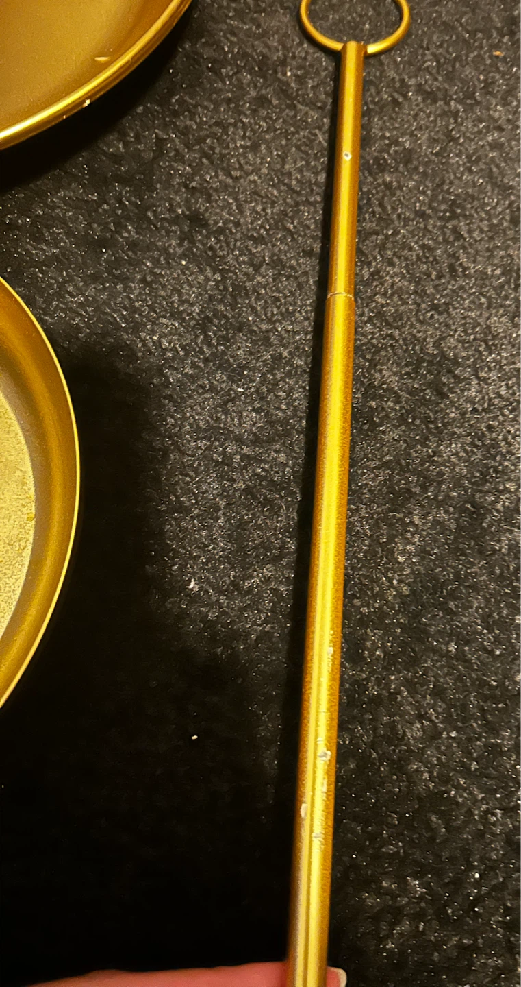Gold Two-Tiered Serving Stand - photo 3