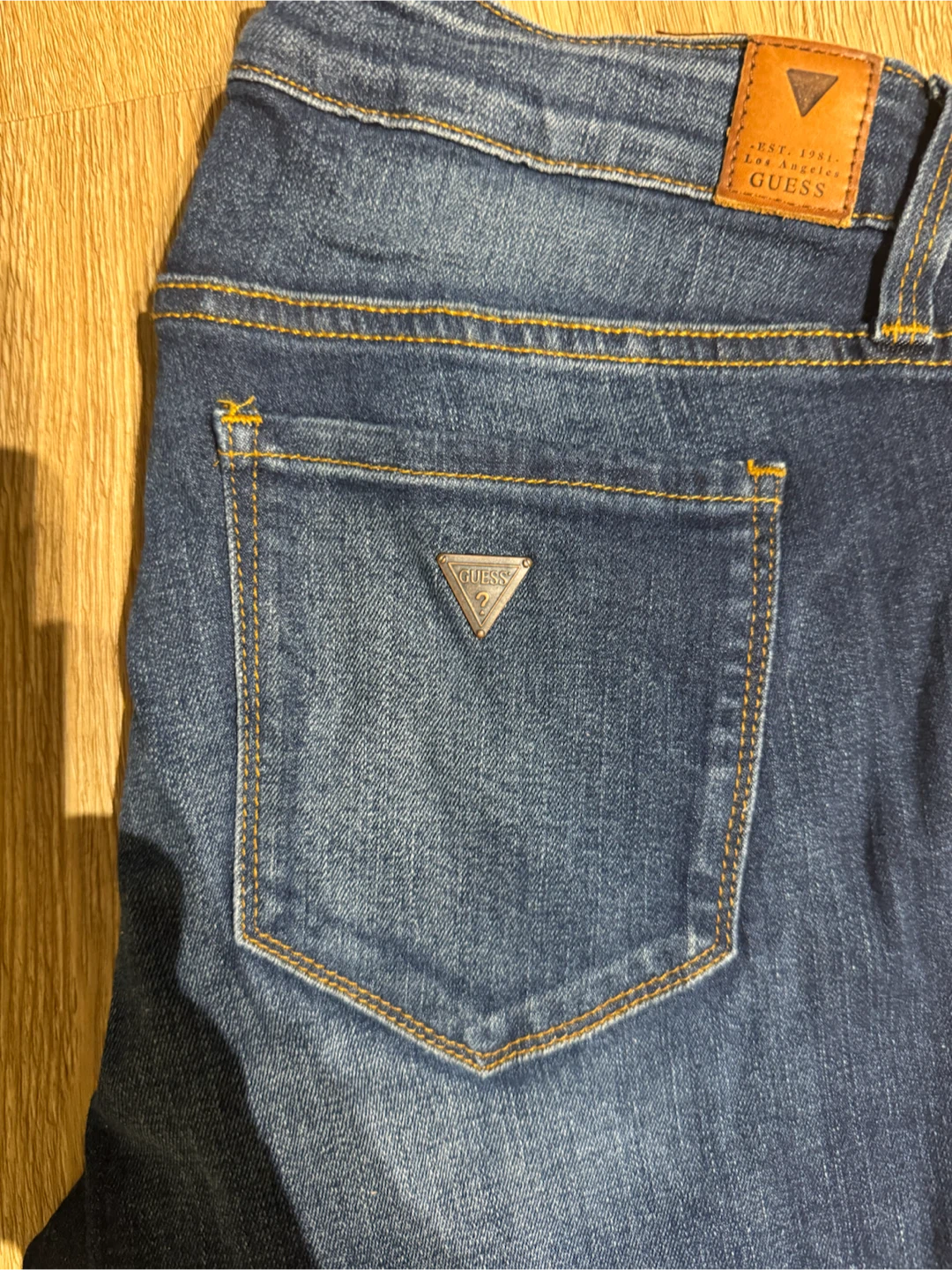 Guess Women's Blue Denim Jeans - photo 2
