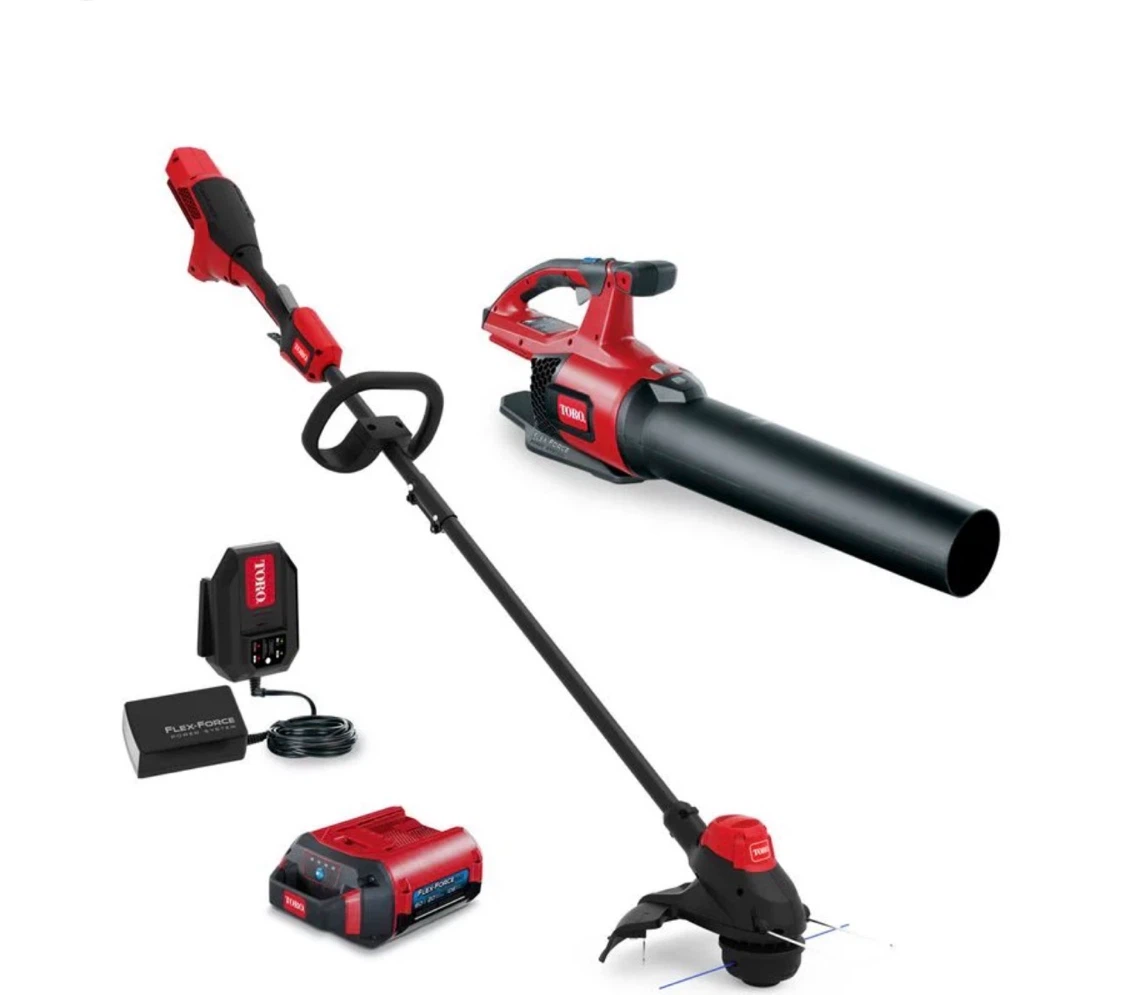 Toro Flex-Force 21-inch String Trimmer and Blower Combo Kit - photo 2