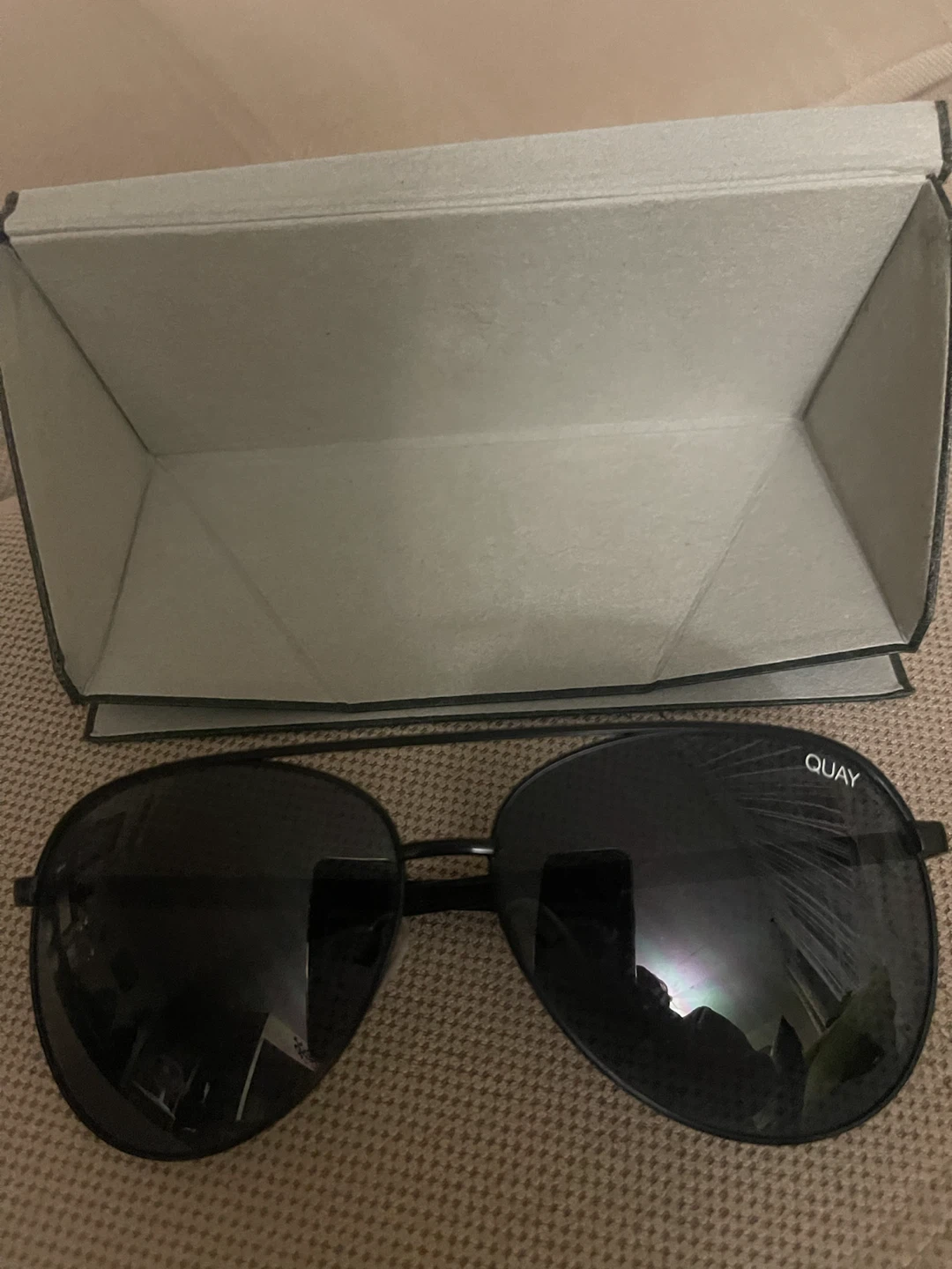QUAY Australia Black Aviator Sunglasses - photo 2