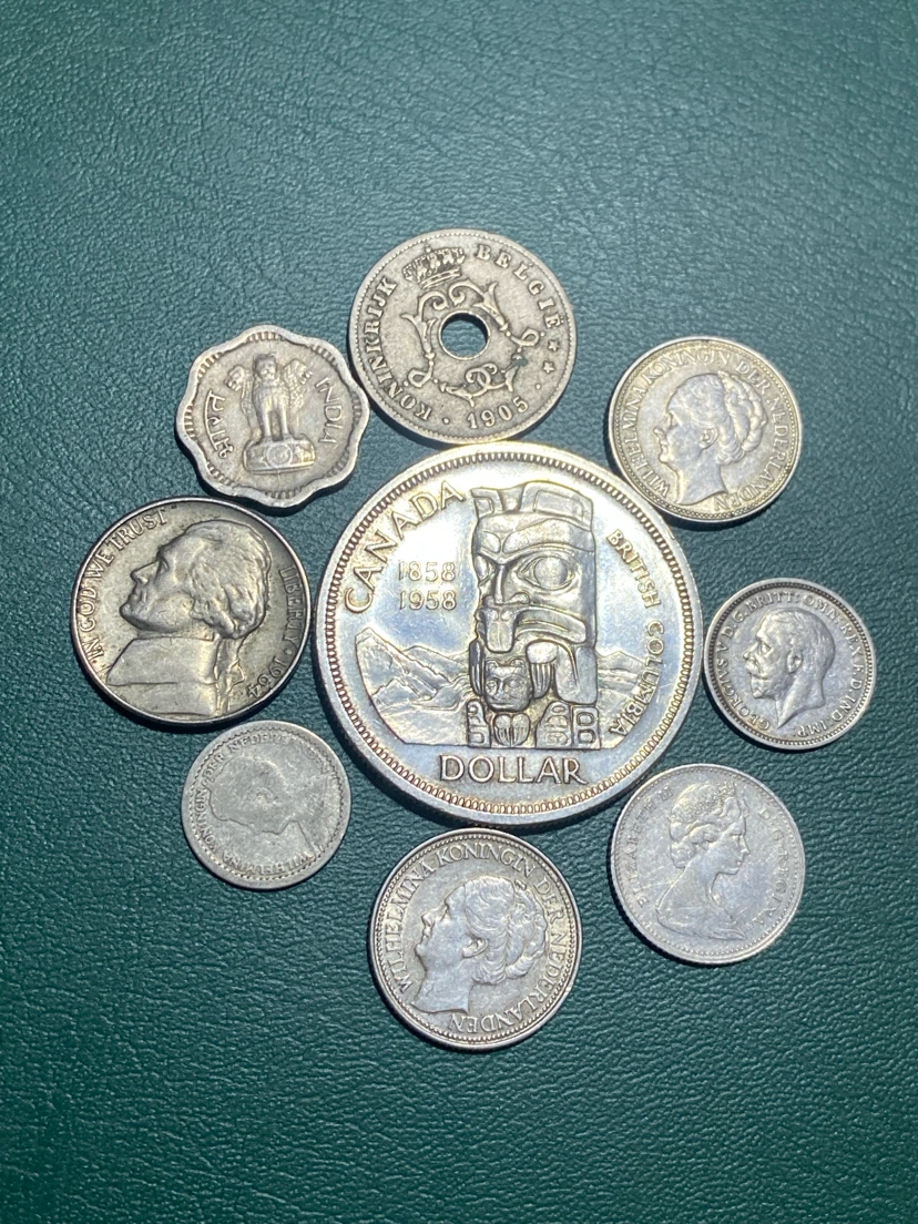 Collection of Assorted Coins. (Silver)