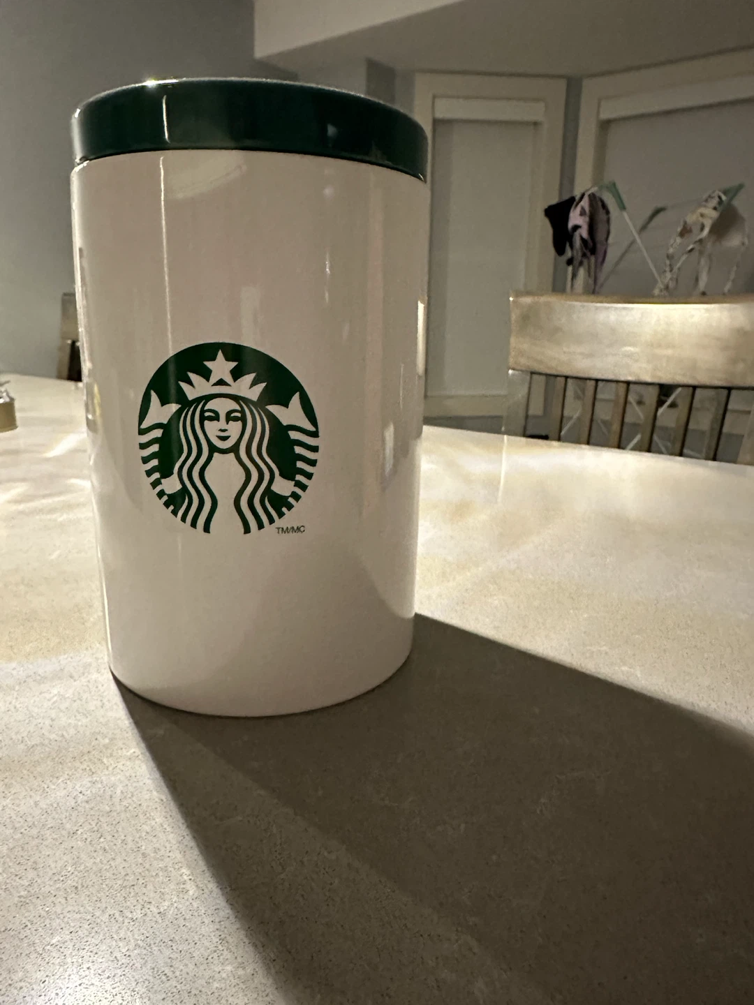 Starbucks logo cookie Jar